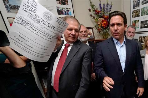 2024 officially begins: DeSantis, Burgum file New Hampshire primary paperwork